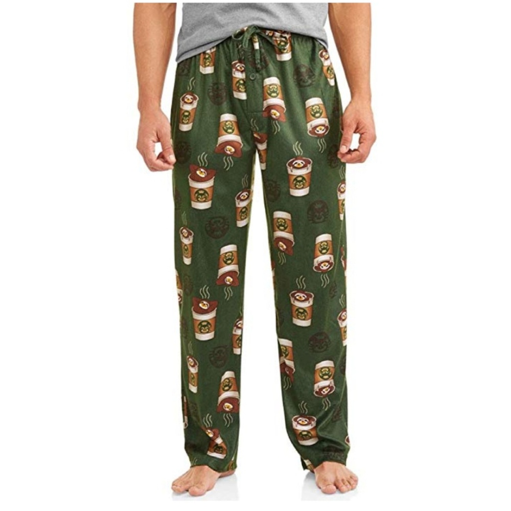 Starbucks Sloth Novelty Sleep Pants